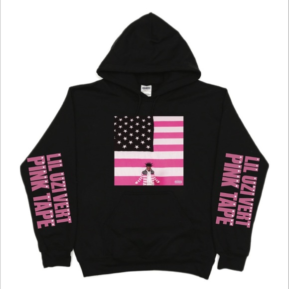 Lil Uzi x Pink Tape Flag Custom Different Colors Available upon Request S-4XL!!! - Picture 1 of 1